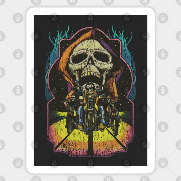 Death Riders 1972 Magnet by JCD666